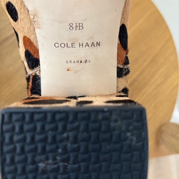 Cole Haan Grand Ambition Leopard print ankle booties Size‎ 8.5B - Picture 8 of 8